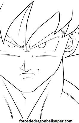 Goku Face, Bleach Drawing, Hipster Drawings, Goku Drawing, Spiderman Art Sketch, Dragon Ball Painting, Best Anime Drawings, Dragon Ball Art Goku, Ship Drawing