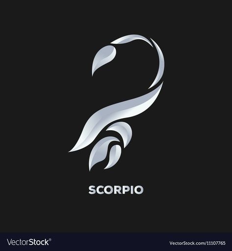 Scorpio Logo Tattoo, Horoscope Tattoos Scorpio, Scorpio Logo Design, Scorpio Zodiac Sign Symbol, Scorpio Illustration, Scorpion Horoscope, Scorpio Images, Scorpio Design, Wolf Outline