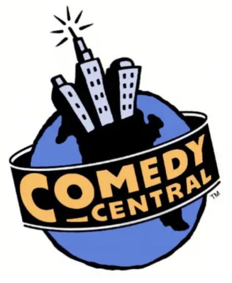 The Old Comedy Central Logo. The 90s To Mid 2000s Were Peak Comedy Central Central Logo, 90s Logos, Disney Cups, Old Commercials, Luxury Logo Design, Old Logo, Comedy Tv, Disney Collectables, Comedy Central