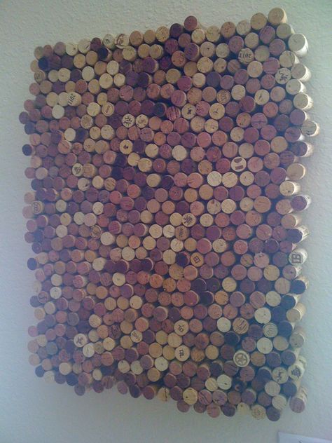 Wine cork pin board Wine Cork Bulletin Board, Cork Pin Board, Cork Bulletin Boards, Cork Art, Group Project, Group Projects, Wine Cork, Pin Board, Paint Finishes