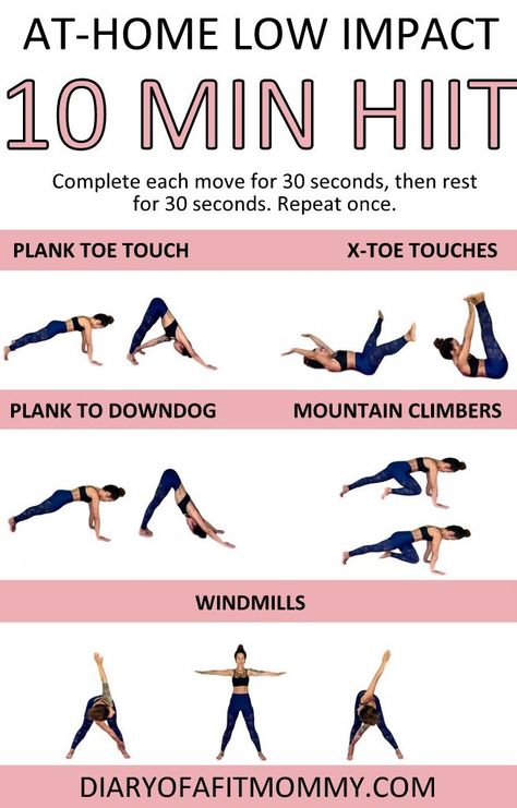 Low Impact Hiit, Circuit Training Workouts, Fitness Diary, Hiit At Home, Low Impact Cardio, Hiit Workout At Home, Cardio Workout At Home, Workout Bauch, Joseph Pilates