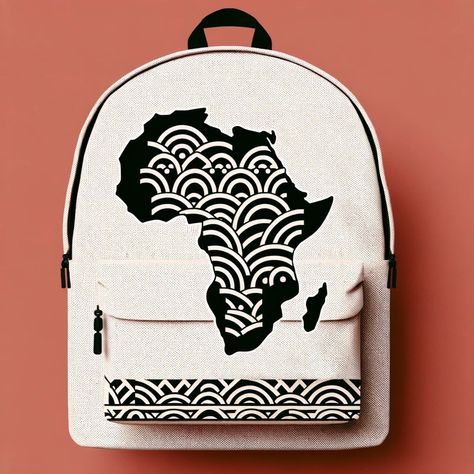 African Print Backpack. Visit https://afronify.etsy.com. African Print, New Beginnings, Kenya, Backpacks, On Instagram, Quick Saves, Instagram