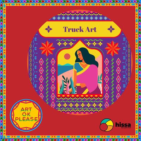 The deliberately quirky and kitschy aesthetic of the Truck Art has been a reservoir of 
inspiration for various artists across various fields. Lately, they received much of its international recognition with display of truck art at various art centres and the applicability of this art style in 
various mediums.#professionalart #artist #artisan #artistsoninstagram #amateurphotography #amateurart #artokplease #artgallery #abstract #mural #motifs #loveforart #trending #f4f #surat #india #artlover Kitschy Aesthetic, Abstract Mural, Truck Art, Water Art, Professional Art, Various Artists, Namaste, Lovers Art, Art Style