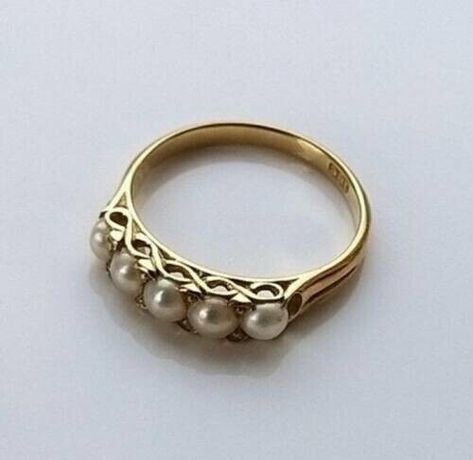 https://www.thebeautyreel.com/ Find many great new & used options and get the best deals for Pretty 3Ct Lab Created White Pearl Five Stone Ring Yellow Gold Plated at the best online prices at eBay! Free delivery for many products! Pearl Rings In Gold, Five Stone Engagement Ring, Pearl Wedding Ring, Engagement Present, Bride Wedding Gift, Rings In Gold, Gold Ring Engagement, Gold For Women, Engagement Presents