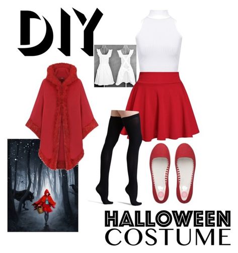 "Diy little red riding hood costume" by makeuphobbyist ❤ liked on Polyvore featuring WearAll, FitFlop, Commando, halloweencostume and DIYHalloween Red Riding Hood Diy Costume, Red Riding Hood Costume Women's, Simple Red Riding Hood Costume, Red Riding Hood College Costume, Diy Red Riding Hood Costume For Women, Diy Little Red Riding Hood Costume Women, Little Red Riding Hood Costume Diy, Diy Little Red Riding Hood Costume, Red Ridding Hood Costume Women Diy