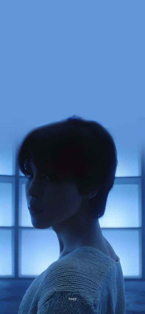 Homescreen Wallpaper Samsung, Jimin Blue Aesthetic Wallpaper, Jimin Set Me Free Wallpaper, Jimin Blue Wallpaper, Bts Blue Wallpaper, Kpop Blue Wallpaper, Dark Kpop Wallpaper, Jimin Blue Aesthetic, Jimin Background