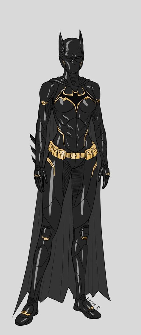 Batfamily Oc Female, Cassandra Cain Suit, Batman Oc Suit Female, Dc Female Characters, Batgirl Redesign, Gotham Knights Batgirl, Female Batman, Batman Oc, Dc Heroines