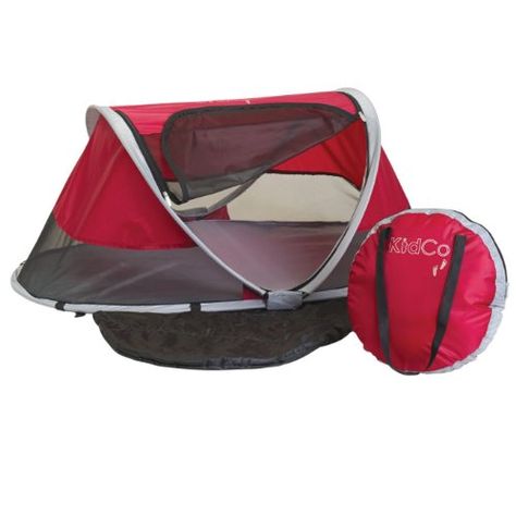 KidCo Peapod, Cranberry Tent Beds, Toddler Travel Bed, Portable Bed, Travel Bed, Going Camping, Red Bedding, Pea Pods, Toddler Travel, Red Baby