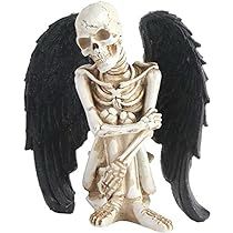 Angel Skeleton, Winged Skeleton, Skeleton Statue, Human Skeleton Model, Angel Skull, Skeleton Body, Skull Model, Resin Angels, Skull Statue