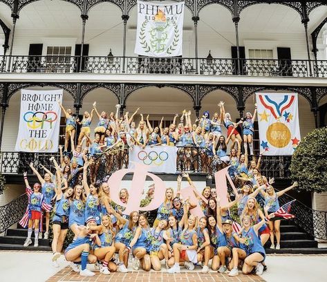 Sorority Themes, Recruitment Themes, Tri Delt, Sorority Bid Day, Bid Day Themes, Tri Delta, Going For Gold, Phi Mu, Sorority Recruitment