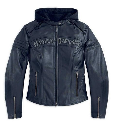 Harley Davidson Women's Miss Enthusiast Triple Vent Motorcycle Leather Jacket-Harley Jacket-Women Leather Jacket-Leather Jacket Women-Gift❤️ https://redbearjacket.com/collections/women/products/harley-davidson-womens-miss-enthusiast-triple-vent-motorcycle-leather-jacket-harley-jacket-women-leather-jacket-leather-jacket-women-gift?variant=46551218094363 #women #womens #womensfashion #womenfashion #womenjacket #womenjackets #womenjacketstyle #motorcyclejacket #bikerjacket #redbearjacket #wome... Hardly Davidson, Moto Harley Davidson, Harley Jacket, Harley Davidson Merchandise, Letterman Jackets, 3 In 1 Jacket, True American, Harley Davidson Jacket, Riding Jacket