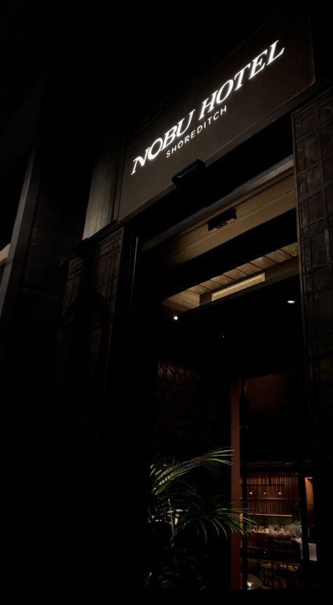 Dark aesthetic 
Nobu London London Dark Aesthetic, Dark Restaurant Aesthetic, Nobu Aesthetic, Nobu London, Dark Restaurant, Restaurant Aesthetic, London Vibes, London Dreams, London Aesthetic