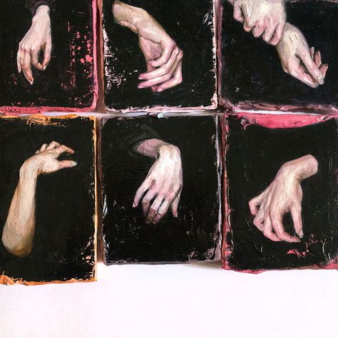 small paintings - Helene Delmaire Helene Delmaire, Hands Reference, The Danish Girl, Tiny Hands, Tiny Hand, Small Paintings, Figurative Art, Painting Inspiration, Watercolor Art