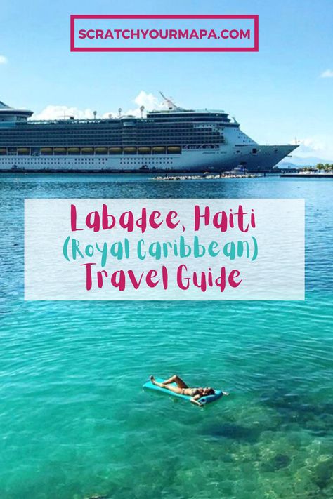 Labadee, Haiti: The Private Beach Destination by Royal Caribbean Labadee Haiti, Travel Destinations Bucket Lists, Caribbean Travel, Cruise Port, Travel Locations, Private Beach, Destin Beach, Royal Caribbean, Travel Guides