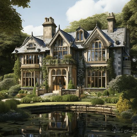 Architectural Design.06. 18th-Century French Château on Behance 18th Century French Architecture, 18th Century Architecture, Chataue French House, Bloxburg Chateau, Modern French Chateau Exterior, French Architecture Aesthetic, Modern French Chateau Interiors, Southern French Country Home, Regency Estate