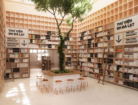 Hygge Library, Public Library Design, Bookstore Design, Library Cafe, Bookstore Cafe, Interior Architecture Drawing, Creative Interior, Library Architecture, Library Room