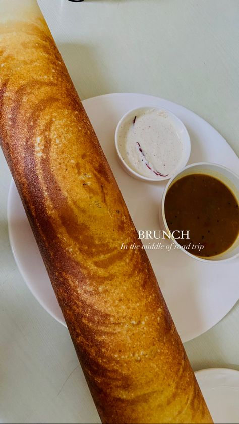 Dosa Instagram Story, Dosa Aesthetic, Breakfast Aesthetic, Food Stories, Brunch Time, Quotes About Photography, Driving Pictures, Instagram Photo Ideas Posts, Creative Instagram Photo Ideas