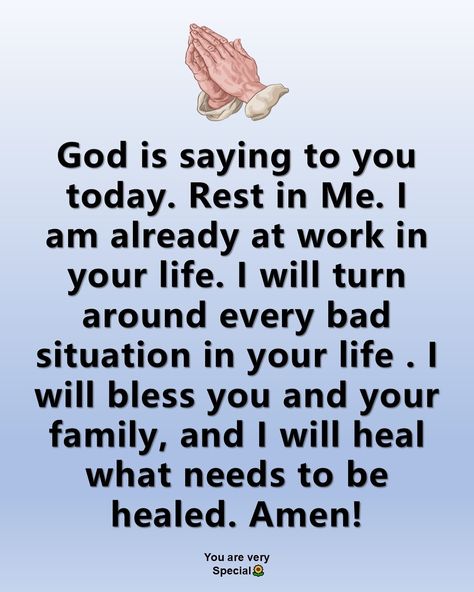 God is saying to you today 🙏 Today God Is Saying, God Is Saying To You Today 2023, What Is God Saying To Me Today, I Told God About You, God Woke You Up This Morning, God Is Saying To You Today, Prayer For Comfort, God Is Saying, Inspirational Smile Quotes