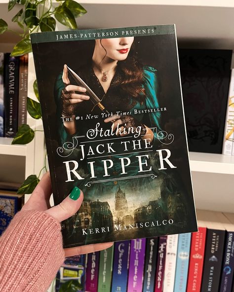 Stalking Jack the Ripper by @kerrimaniscalco Book One in The Stalking Jack the Ripper series ⭐️⭐️⭐️⭐️ /5 stars This book is a mystery romance book, and the romance part made me think that I could get through it because I have been in a mystery rut for I don’t even know how many years and it was amazing. I highly recommend this book to anyone who loves a good mystery or enjoys a romance with a mysterious guy. I am someone who can figure out who the killer is very early on, however, I didn’t... Mystery Romance Books, Stalking Jack The Ripper, Audrey Rose, Angel Princess, Scary Books, Jack The Ripper, Altered Art Projects, Best Mysteries, James Patterson