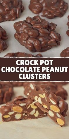 HOW TO MAKE CHOCOLATE PEANUT CLUSTERS IN THE CROCK POT Crock Pot Chocolate Covered Peanuts Clusters, Crockpot Chocolate Covered Peanut Clusters, Crock Pot Fudge Recipe, Chocolate Covered Nuts Clusters Crock Pot Candy, Crock Pot Chocolate Nut Clusters, Pecan Clusters Crock Pot, Chocolate Peanut Clusters Crockpot, Crockpot Peanut Clusters Crock Pot Candy, Crock Pot Peanut Clusters Recipe