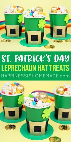 St Patricks Day Snacks Kids, Tk Classroom, St Patrick's Day Treats, St Patrick Day Snacks, Sant Patrick, Rainbow Snacks, Fete Saint Patrick, St Patrick Day Treats, March Crafts