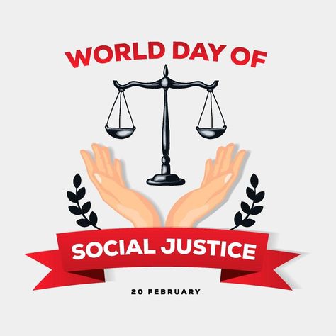 world day of social justice design vector illustration. 20 february Social Justice Illustration, Social Justice Poster, February Special Days, World Day Of Social Justice, Technology Posts, Math Crafts, Justice System, Illustration Art Design, World Days