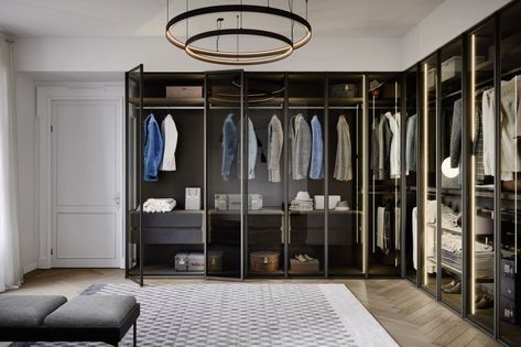 Hinged door Wardrobes: discover the Collection | Novamobili Latest Wardrobe Designs, Luxurious Wardrobe, Bespoke Wardrobe, Wardrobe Designs, Contemporary Wardrobe, Sliding Wardrobe, Bedroom Wardrobe, House System, Wardrobe Closet