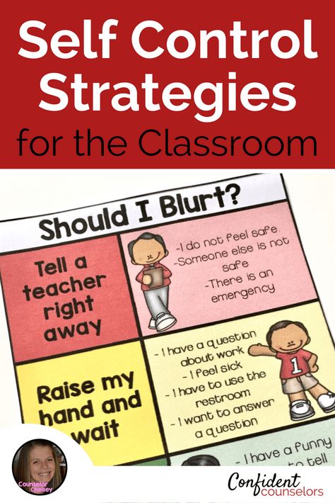 Strategies For Impulsive Students, Child Counseling, Classroom Communication, Feelings Games, Behavior Reflection, Behavior Plans, Counseling Lessons, Guidance Lessons, Elementary Counseling