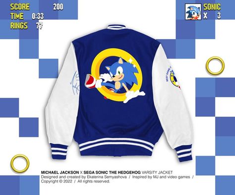 Designed and created by @ekaterinasmva #sega #sonic #sonicthehedgehog #michaeljackson #kingofpop #design #graphicdesign #fashion #8bitgame #game #jacketdesign #michaeljacksonclothe #sonicmovie #michaeljacksonwardrobe #jackson #retro #retrogame90s #90sfashion #90svibe #childhood #childhoodvibe #design #fashiondesign #game #games #pinterestinspired #pinterestsuccess #pinterestart #fashiondesigner Sega Retro, The Hedgehog, Jacket Design, Character Outfits, Retro Outfits, Design Fashion, Michael Jackson, 90s Fashion, Jacket Outfits