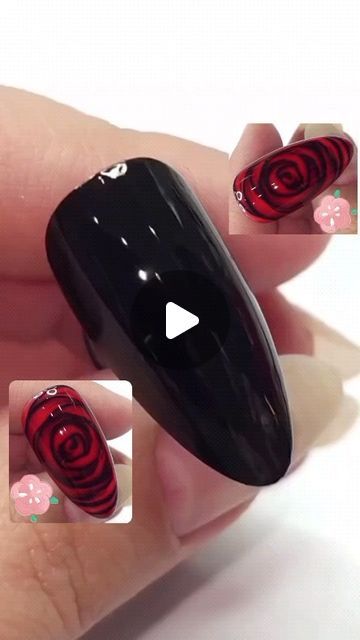 Trending Nail Art, Love Pop, Artist Makeup, Top Video, Winter Nail Art, Nail Designs Spring, Rose Art, Nail Tutorials, Viral Pins