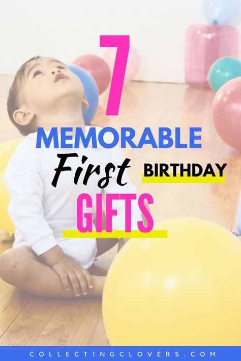 Not sure what to buy that special 1-year old for their first birthday gift? When I was planning my own little one's birthday I searched for hours for that perfect gift. Here are 7 memorable first birthday gifts your little one is sure to love. #collectingclovers #parenting #firstbirthdaygiftideas #firstbirthdaygiftsboys #firstbirthdaygiftsgirls Best First Birthday Gifts, Birthday Gift Picture, 22 Birthday Gifts, One Year Birthday, Tantrums Toddler, Teaching Colors, Mum Birthday Gift, 18th Birthday Gifts, Parenting Toddlers