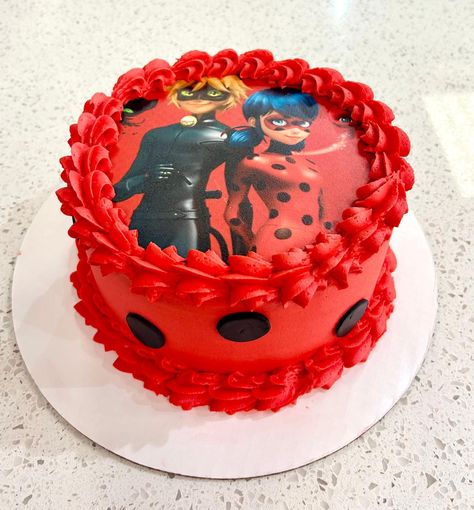 🐞🐾 Ready for adventure with Ladybug and Cat Noir! This cute themed cake is perfect for fans of the iconic duo. Decorated with vibrant edible images and playful fondant dot accents, it’s sure to make any celebration a hero-worthy event! A delicious treat for little superheroes and big fans alike! 🎉✨ Come, fill your life with Sweet Goodness! 🌸✨ 🕒 Hours: Tue-Sat: 10:00 AM - 6:00 PM Sun: 11:00 AM - 5:00 PM Monday:Closed #CelebrationCakes #SweetGoodnessCakes #SweetTreats #DessertLovers #CakeA... Ladybug And Cat Noir Cake, Cat Noir Cake, Iconic Duo, Edible Images, Ladybug And Cat Noir, Cat Noir, Celebration Cakes, Lady Bug, Themed Cakes