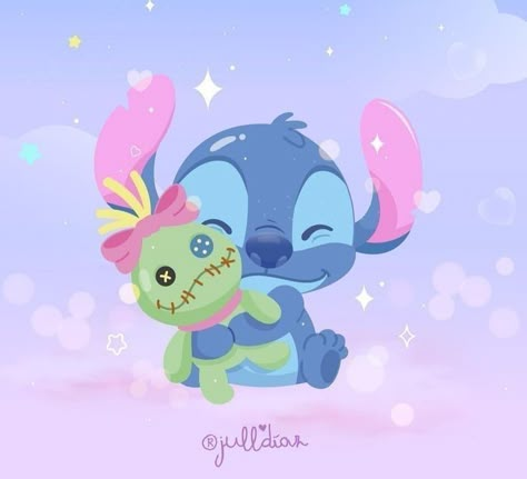 Widget Cute, Lilo En Stitch, Toothless And Stitch, Stitch Wallpaper, Stitch Drawings, ليلو وستيتش, Wallpaper Widget, Lilo And Stitch Drawings, Cute Disney Drawings