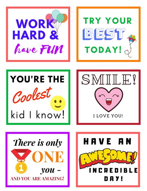 EASY School Lunch Ideas and FREE Printable Lunchbox Notes - The Ruffled Daisy Ella Katherine, Snack Crafts, Lunch Jokes, Lunchbox Printables, School Lunch Notes, Printable Lunchbox Notes, Lunchbox Cards, Notes For Kids Lunches, Holidays Activities