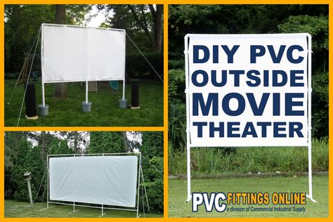 Diy Backyard Movie Screen, Outdoor Movie Projector Screen, Diy Projector Screen, Projector Screen Stand, Backyard Movie Screen, Diy Backyard Movie, Diy Backyard Movie Night, Projector Screen Diy, Movie Projector Screen