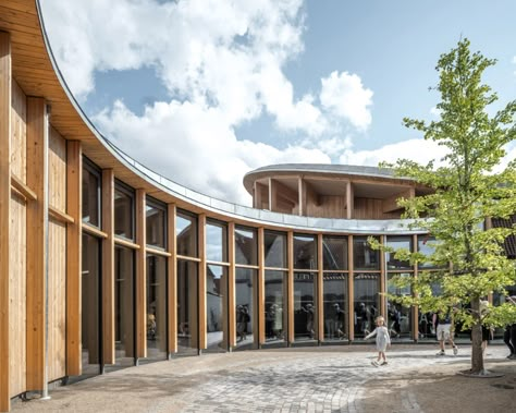 Kengo Kuma draws on fairytales for Hans Christian Andersen museum Museum Interior, Copenhagen Hotel, Bjarke Ingels, Kengo Kuma, Timber Structure, Exposed Concrete, Hans Christian Andersen, New Museum, Hans Christian