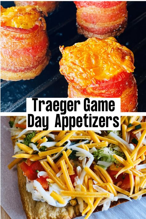 Traeger Game Day Appetizers - If You Give a Girl a Grill Tailgate Food Grill, Leftover Smoked Chicken Recipes, Leftover Smoked Chicken, Grilled Snacks, Easy Smoker Recipes, Smoked Chicken Recipes, Traeger Cooking, Grilled Appetizers, Traeger Grill Recipes