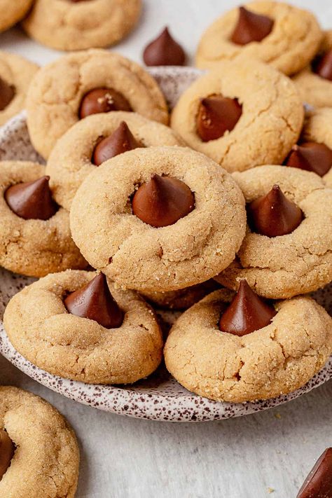 The Best Peanut Butter Blossom Cookies Recipe