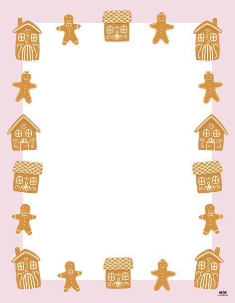 Choose from 60 unique Christmas borders perfect for whatever use you may need them for. All borders are 100% FREE and can be printed from home! Border Design Christmas, Border Templates Printable Free, Gingerbread Printables Free, Christmas Borders Free Printable, Free Printable Borders, Christmas Boarders, Free Christmas Borders, Printable Borders, Portfolio Kindergarten