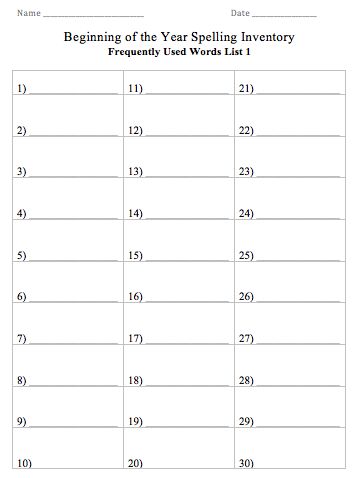 Spelling Word List Template Spelling Test Paper, Spelling Test Template, Cd Cover Template, Rubric Template, Bingo Card Template, Weekly Menu Template, Spelling Words List, Cleaning Checklist Template, Certificate Of Achievement Template