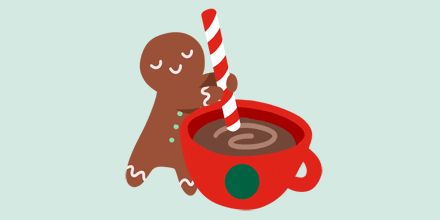 Animated Holiday Card, Christmas Gif Aesthetic, Christmas Gif Wallpaper, Christmas Animated Gif, Man Gif, Christmas Animated, Christmas Animation, Christmas Hot Chocolate, Kawaii Christmas