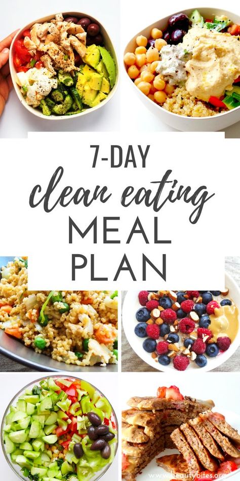 Pasti Fit, Clean Meal Prep, Clean Eating Grocery List, Eating Challenge, Clean Eating Challenge, Clean Eating For Beginners, Meal Prep Clean Eating, Resep Diet, Have More Energy