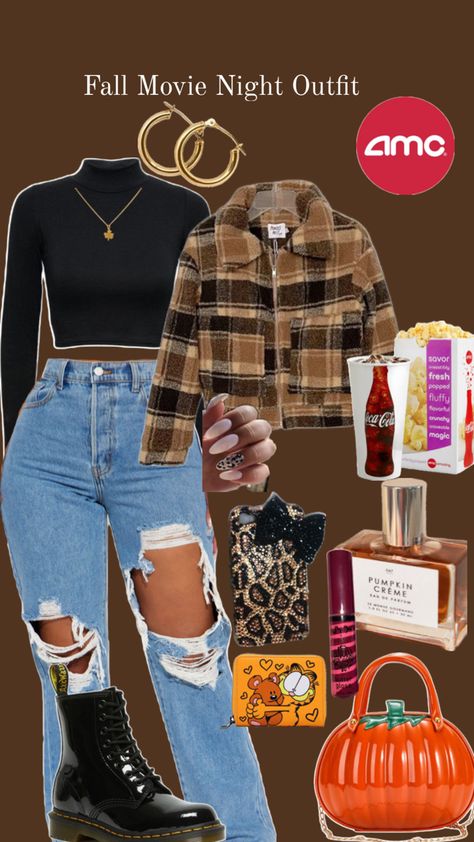 Fall movie night outfit Cute Movie Night Outfits, Movie Night Outfit Casual, Fall Movie Night, Movie Night Outfit, Night Outfit Casual, Fall Movie, Outfit Casual, Night Outfits, Cute Casual Outfits