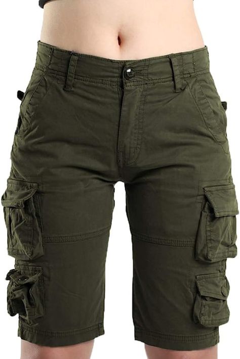 The Multi-pocket Bermuda Cargo Shorts, nice to wear with tank crop tops/Blouse/Tshirts/Hoodies. Knee Length Cargo Pants for Women with Multi Pockets. Cotton Capri Outdoor Camping Hiking Working Combat Bermuda Shorts
#cargo shorts outfits women #women's fashion #cargo outfits Cargo Shorts Outfits Women, Cargo Shorts Outfit, Bermuda Cargo, Cargo Shorts Women, Shorts With Belt, Shorts Outfits Women, Women's Beauty, Women Cargos, Cargo Pants Women