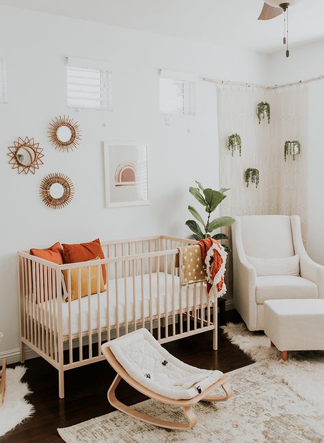 7 gender-neutral nurseries that are totally unique - Inspired By This Baby Room Boy, Nursery Plants, Nursery Diy, Full Of, Baby Room Design, Nursery Baby Room, Neutral Nursery, Gender Neutral Nursery, Baby Bedroom