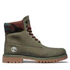 Timberland® Heritage 6 Inch Winter Boot for Men in Green/Camo | Timberland Timberland Store, Timberland 6 Inch, Timberland Boots Mens, How To Clean Suede, Timberland Premium, Timberland 6, Green Boots, Mens Winter Boots, Men’s Boots