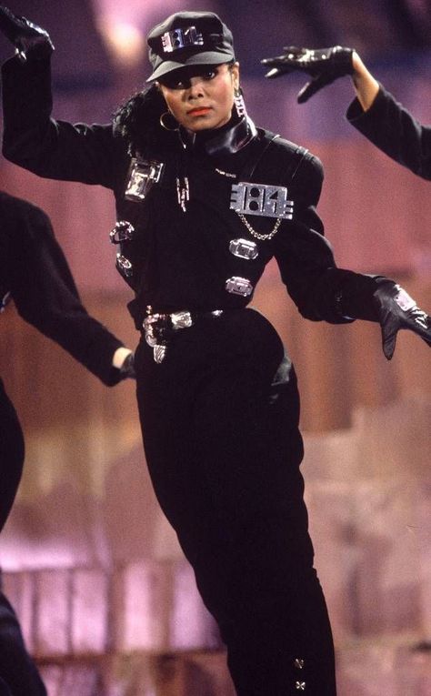 Janet Jackson Rhythm Nation Costume, Janet Jackson Costume, Janet Jackson 80s, Janet Jackson Control, Janet Jackson 90s, Janet Jackson Rhythm Nation, Rhythm Nation, Joe Jackson, R&b Artists