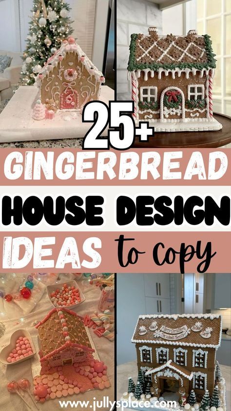 Gingerbread City Ideas, Donut Shop Gingerbread House, Gingerbread Christmas House Ideas, Decorating Gingerbread Houses Ideas, How To Decorate Gingerbread House, Gingerbread House Ideas Contest Easy, Ideas For Gingerbread House Decorating, Gingerbread House Icing Design, Gingerbread Houses Decor