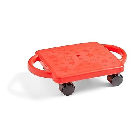 hand2mind Red Heavy-Duty Indoor Scooter Board with Safety Handles for Kids Ages 6-12, Plastic Floor Scooter Board with Rollers, Physical Education for Home, Homeschool Supplies (Pack of 1) : Amazon.ca: Sports & Outdoors Indoor Recess Games, Pe Equipment, Scooters For Kids, Recess Games, Kids Indoor Play, Indoor Play Equipment, Playground Toys, Therapy Toys, Indoor Recess