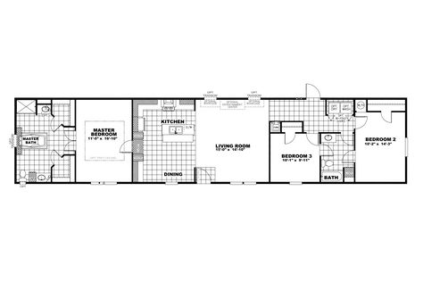 Floor Plans 3 Bedroom, Manufactured Home Floor Plans, Bedroom Mobile Home, Double Wide Remodel, Manufactured Homes Floor Plans, Mobile Home Kitchens, Ashburn Virginia, Mobile Home Floor Plans, Modular Homes For Sale